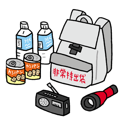 備蓄品を揃える