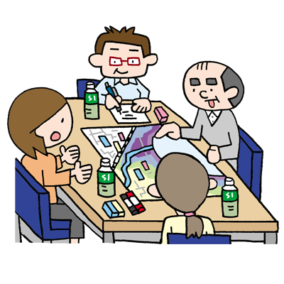 危険箇所などの把握と防災マップの作成